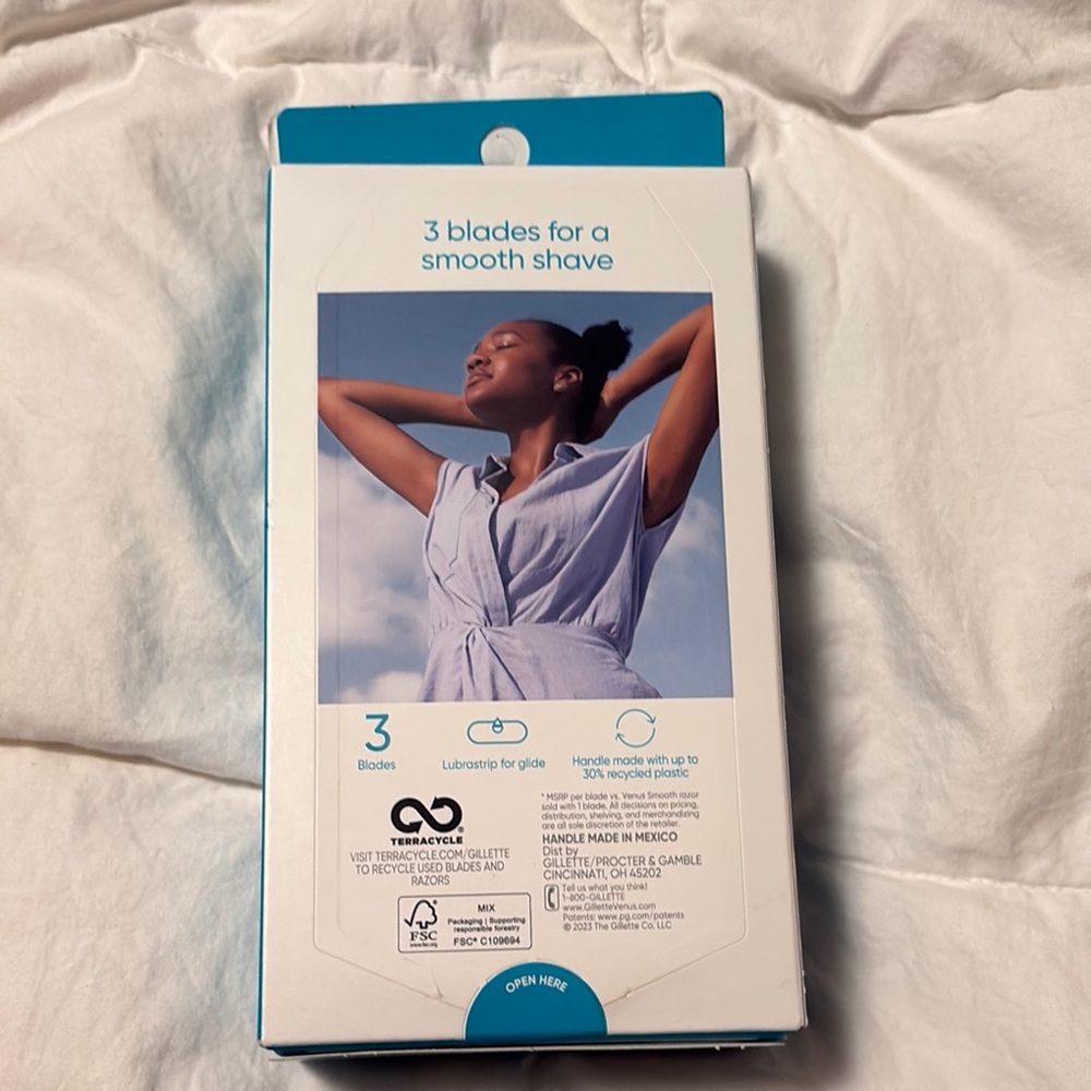 Venus Smooth Razor - Blue - Picture 4 of 6